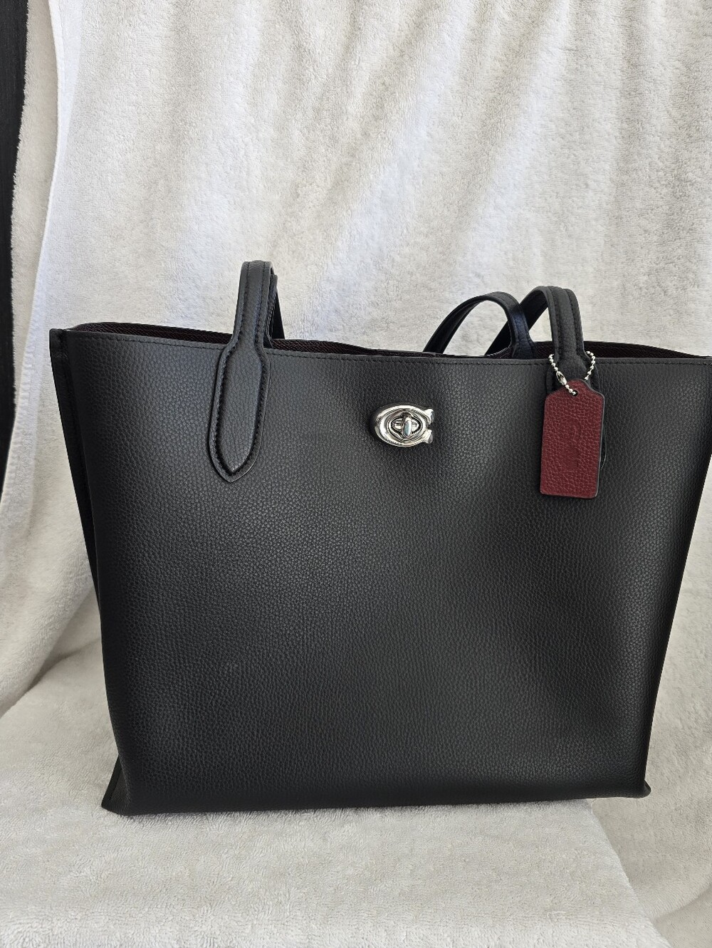 COACH Willow Tote, Rare Silver Hardware